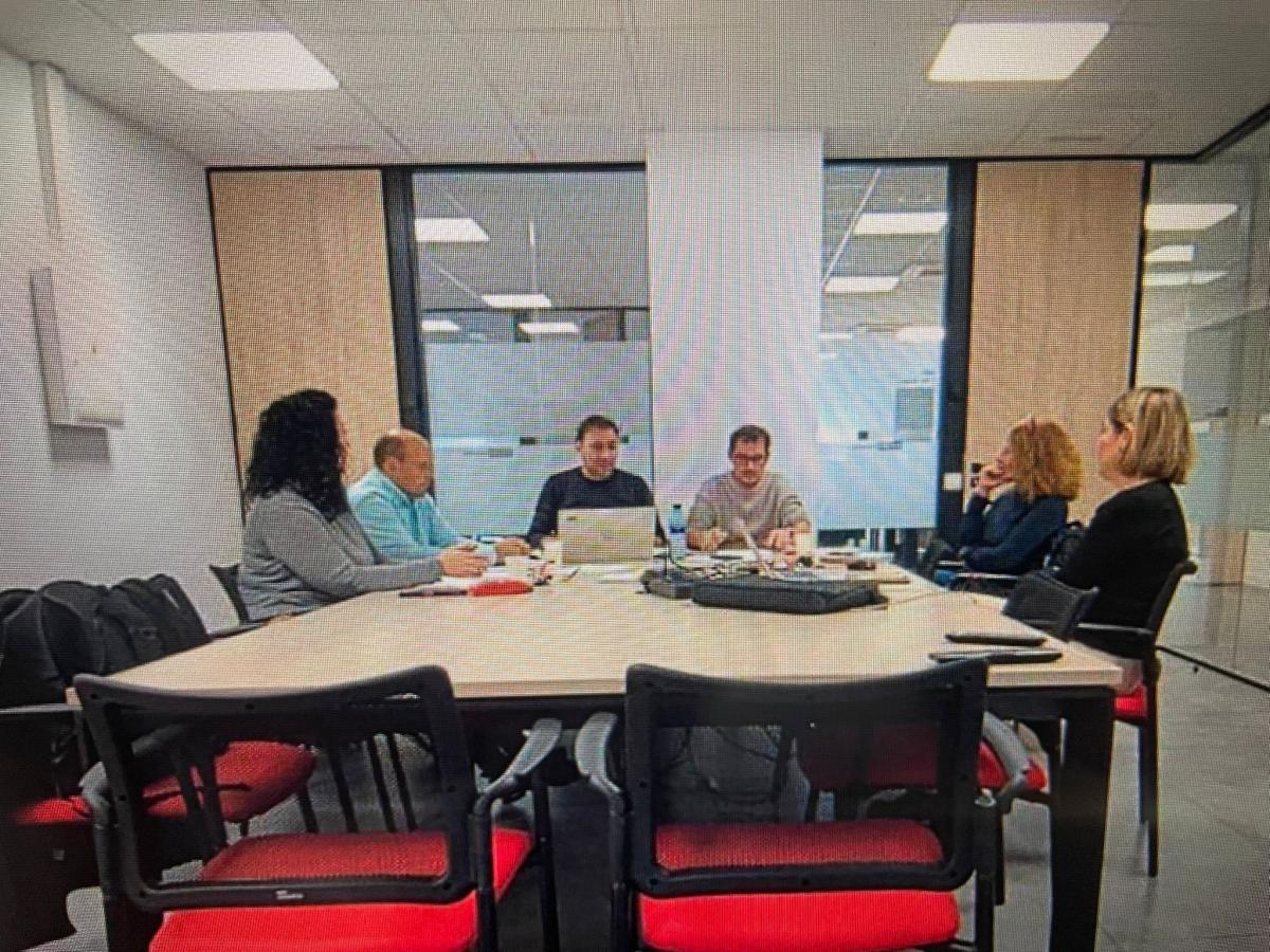 Reunión de la ejecutiva en la sede de CCOO de Industria