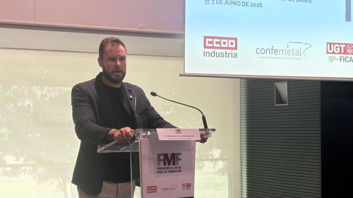 Fran San José, secretario general de CCOO de Industria