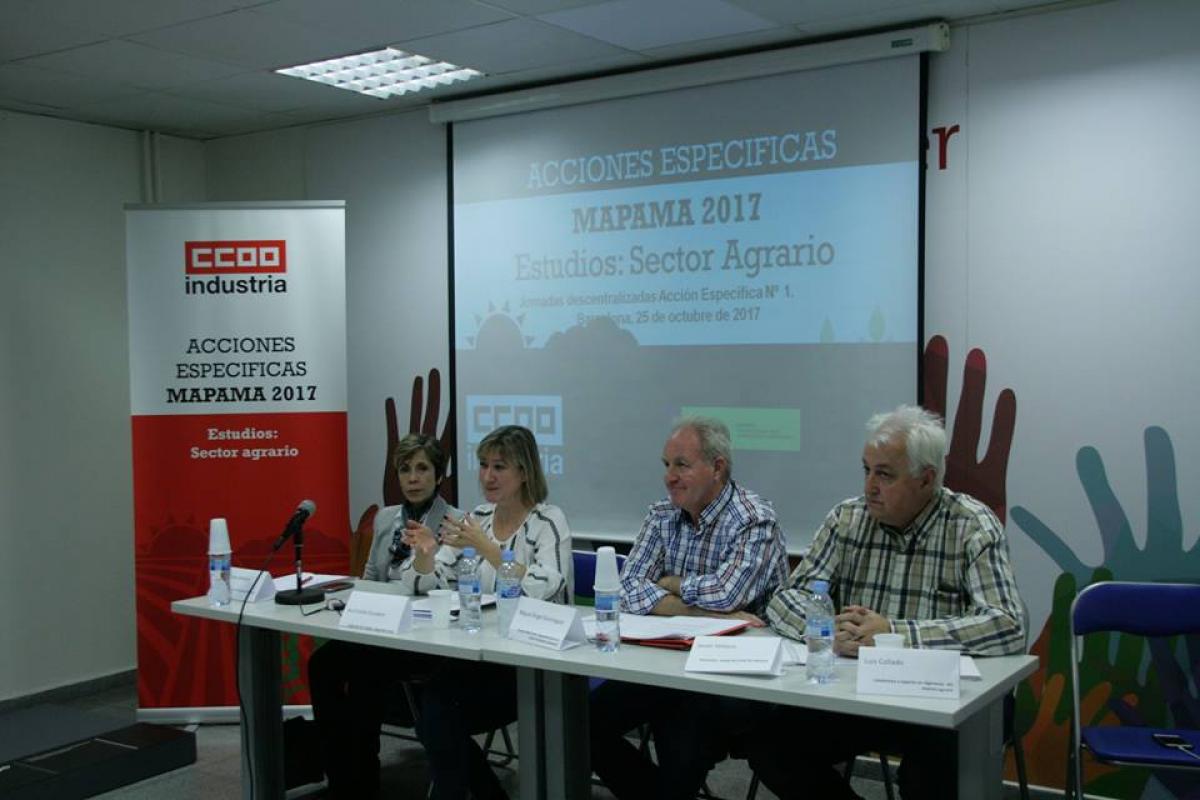 Jornada sector agrario Catalua