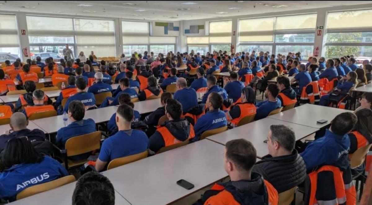 Imagen de archivo Pleno de Afiliados CCOO Airbus