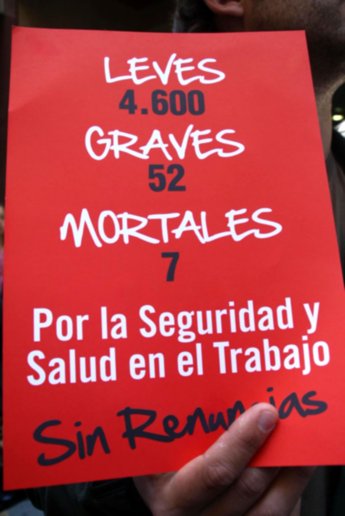 Tarjeta roja para el empresario/a incumplidor/a en materia de Salud Laboral