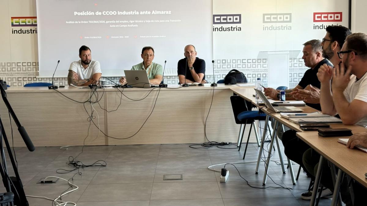 Coordinadora de CCOO de Industria en las Nucleares