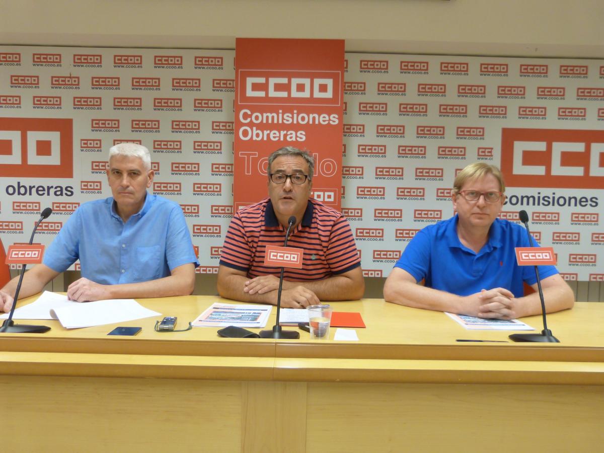 JOSE MANUEL MORENO, ESTRATEGIAS INDUSTRIALES / ANGEL LEON, SECRETARIO GENERAL CCOO INDUSTRIA CLM / LUIS OLIVAR,. POLITICA INDUSTRIAL.