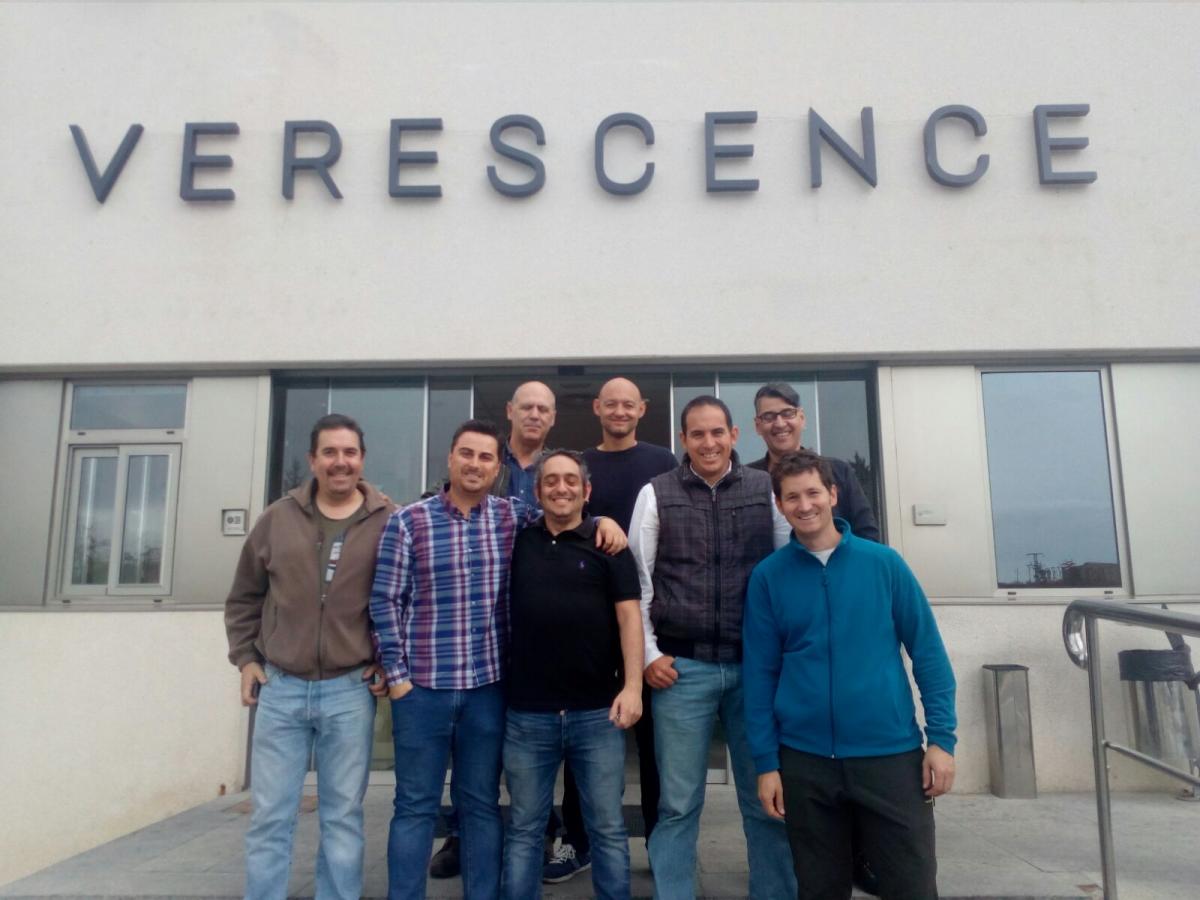 Visita CCOO Industria Castilla y Len Empresa Verescence