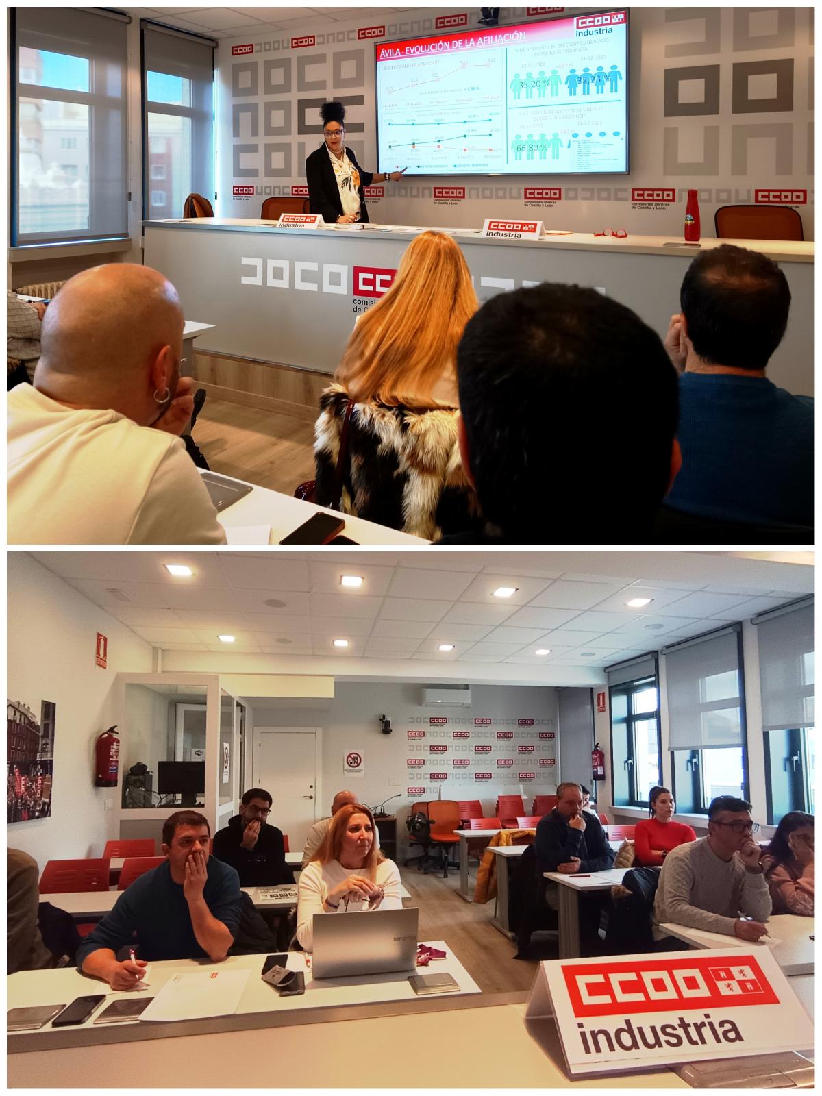 Plenario de Elecciones Sindicales y Afiliación de CCOO Industria CyL