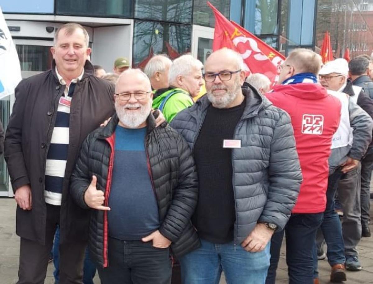 Representantes de CCOO