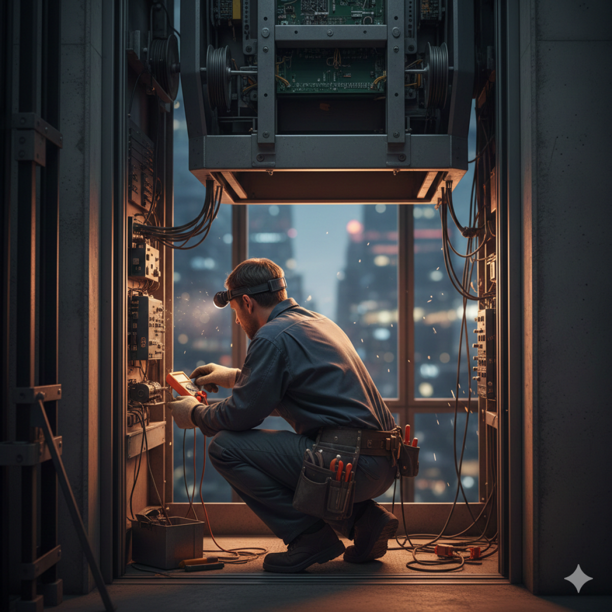 Mecánico ascensores