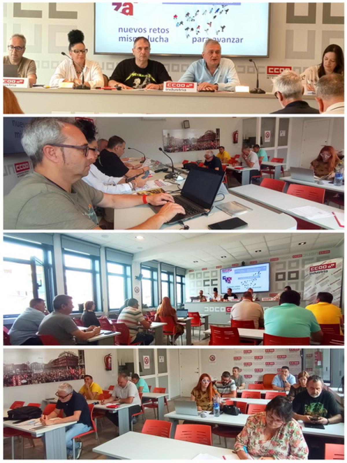 Comisión Ejecutiva de CCOO Industria de Castilla y León Ampliada a Sindicatos Provinciales.