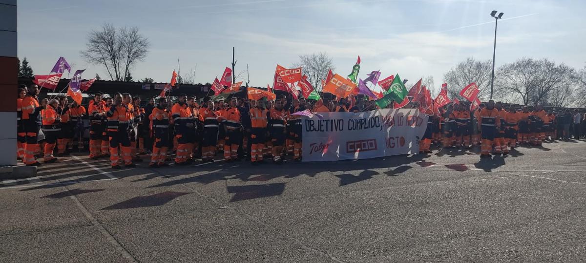 Concentracin en la planta de Las Matas II (Madrid)