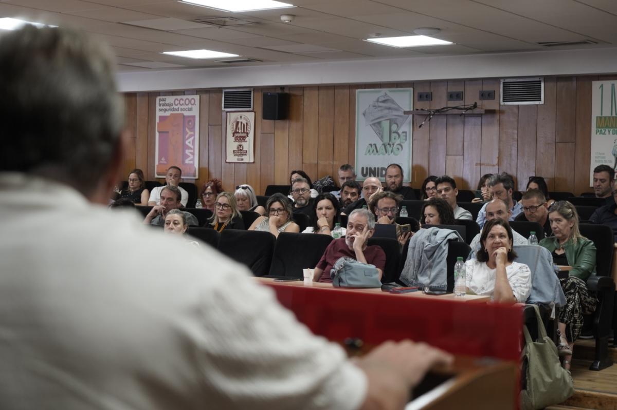 Consejo federal en la Sala 13 Rosas de CCOO de Madrid