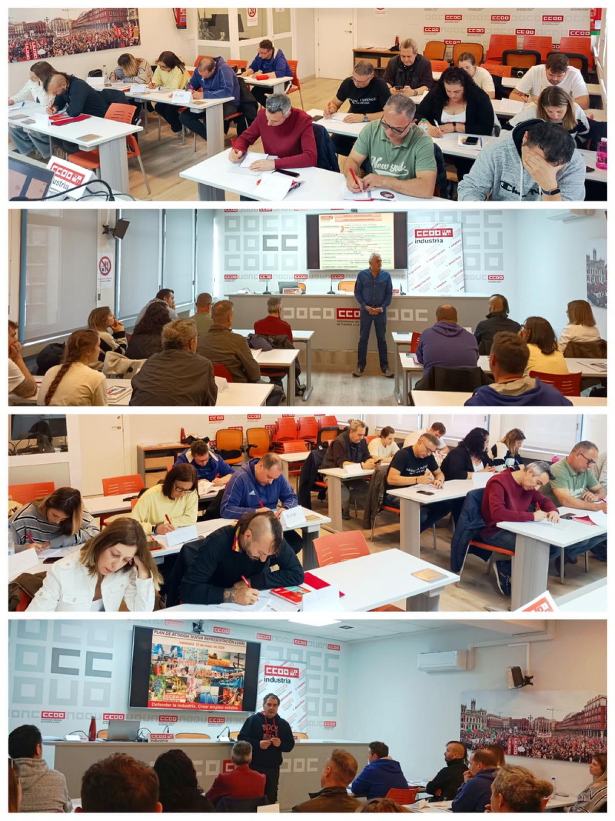 Formación a los Nuevos Representantes Legales de las Personas Trabajadoras de CCOO Industria Valladolid