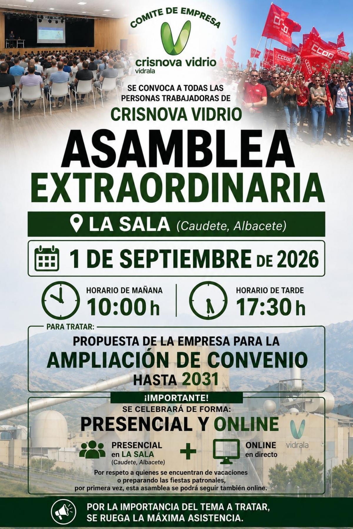 Negociación en Crisnova Vidrio