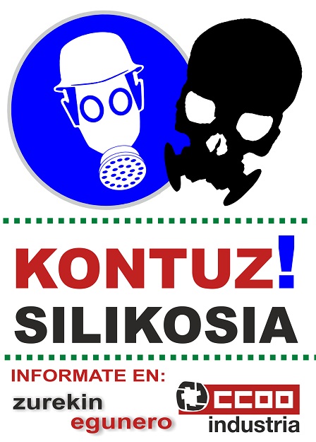 Cartel campaa informativa silicosis