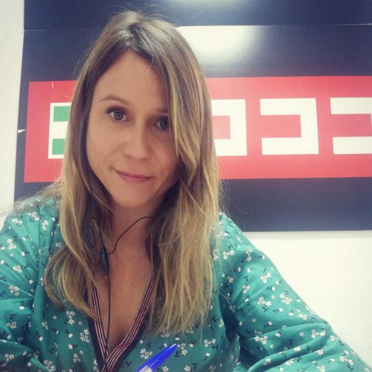 Lola Valero Atienza, responsable de Política Industrial de CCOO de Industria de Andalucía