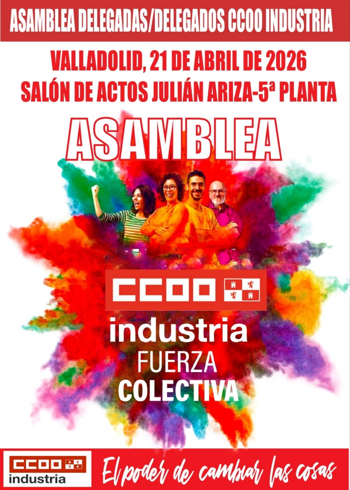 2026-04-22 Asamblea RLPT CCOO Industria Valladolid