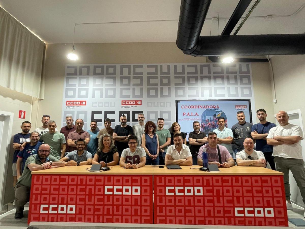 La Coordinadora del Parque Aeronutico la forman todos los delegados y delegadas de CCOO