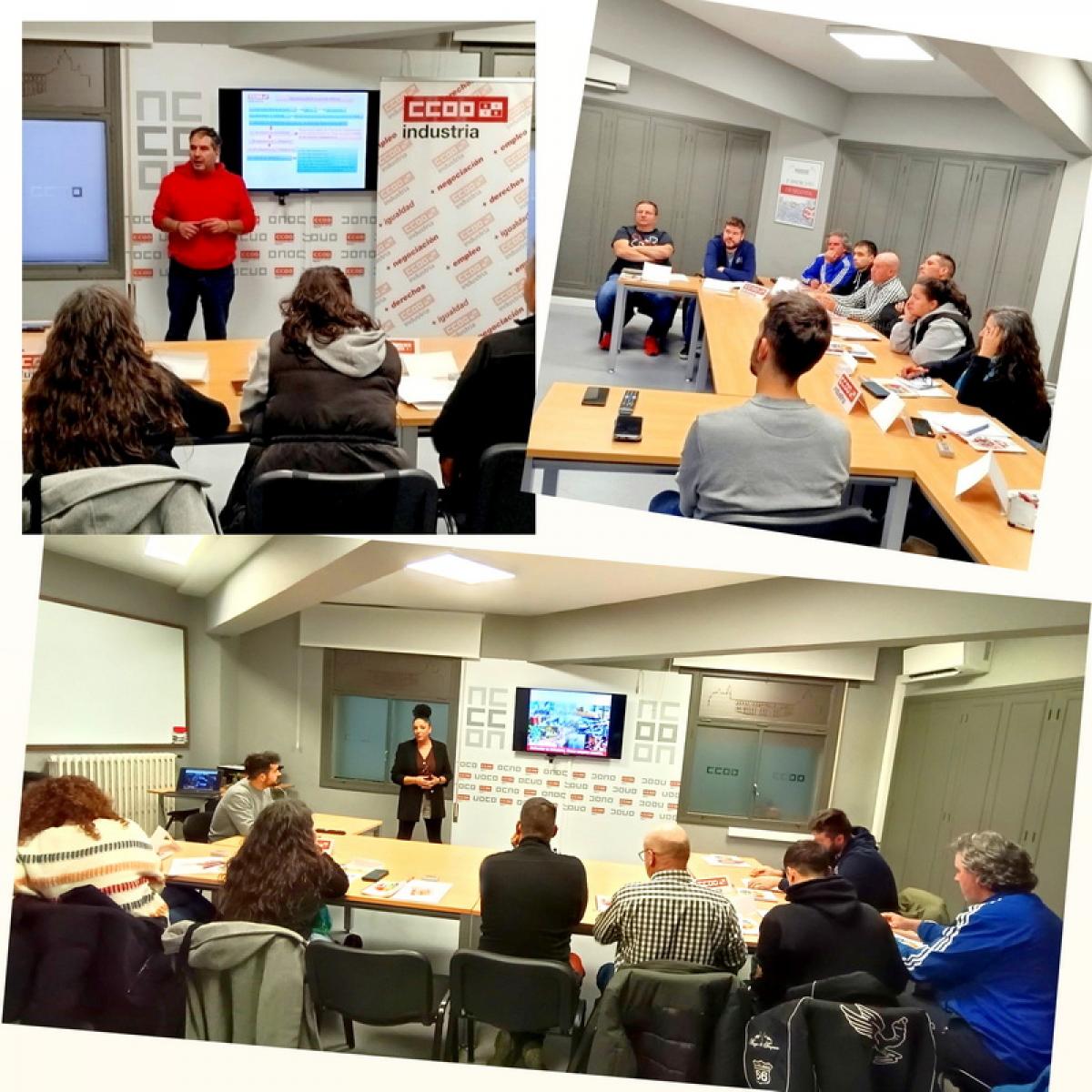 Formación a la Nueva RLPT de CCOO Industria Segovia