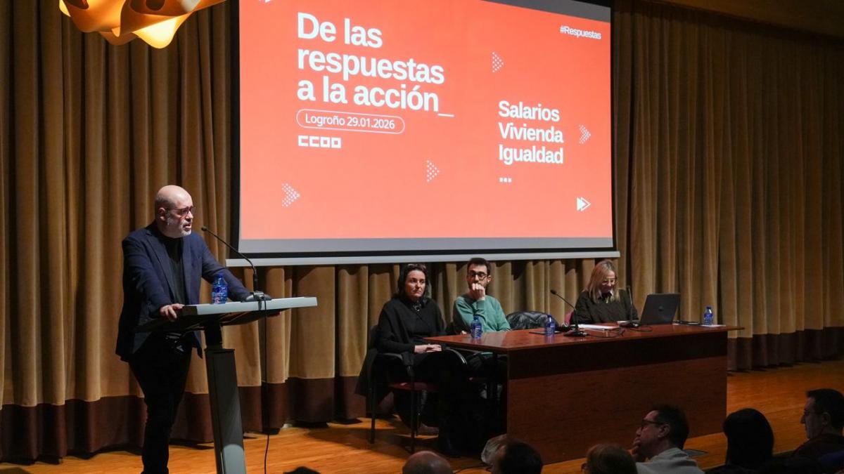 Es el momento: CCOO llama a la acción desde Logroño