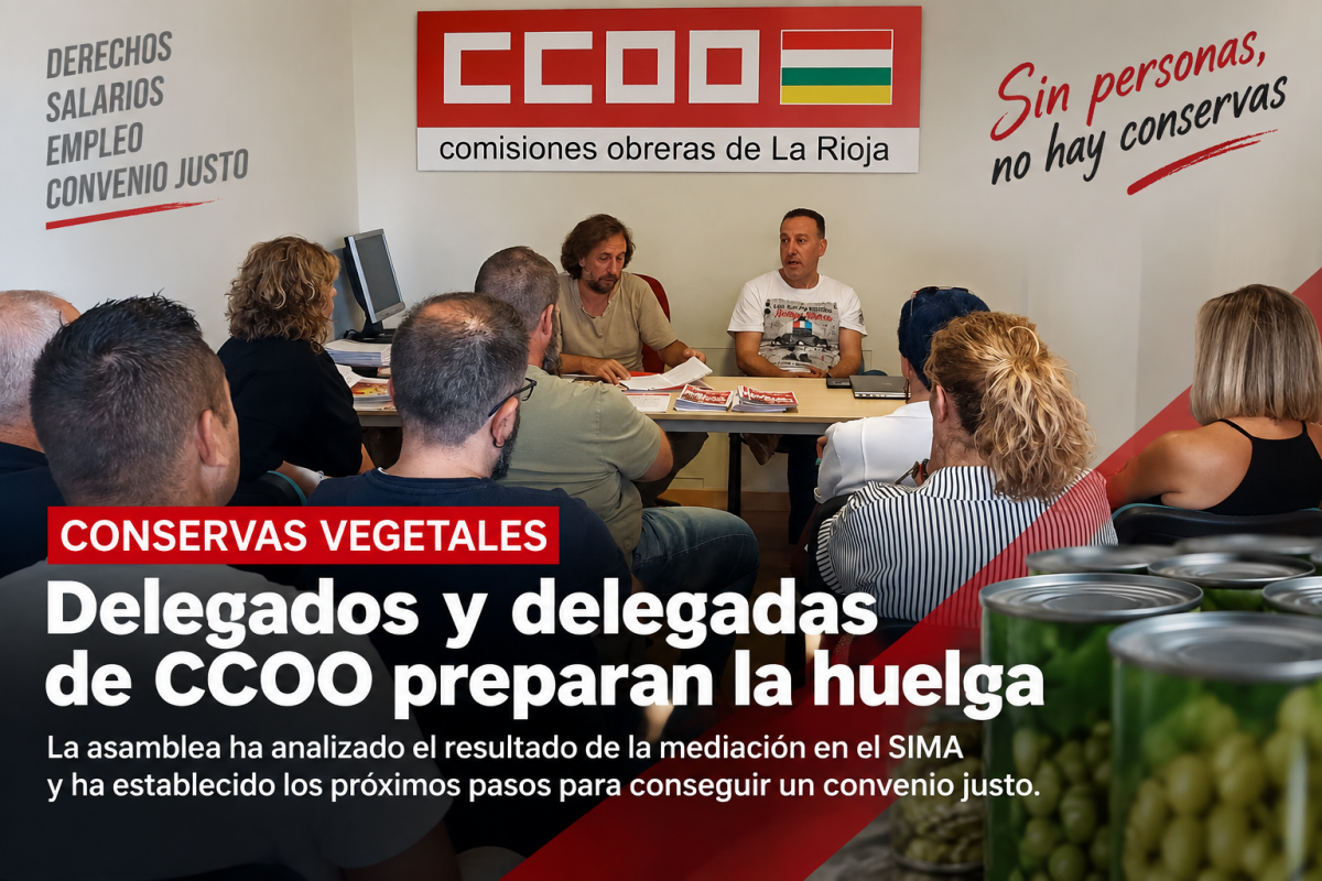 Asamblea de delegados y delegadas ccoo