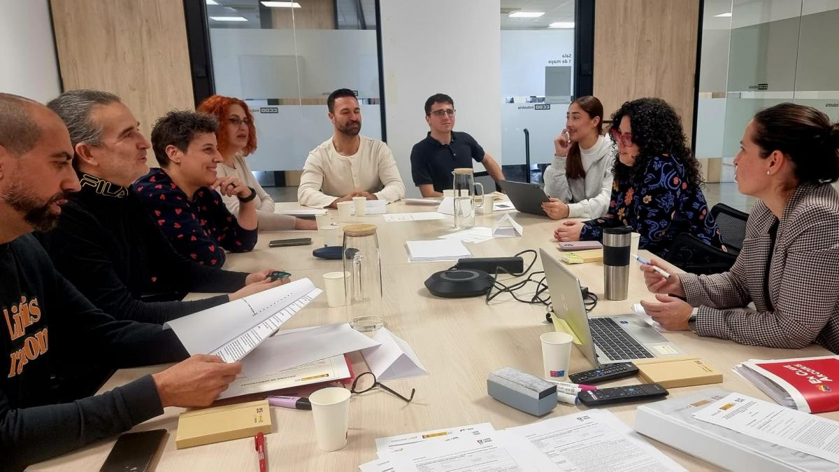 Reunión del grupo de trabajo LGTBI+ de CCOO de Industria