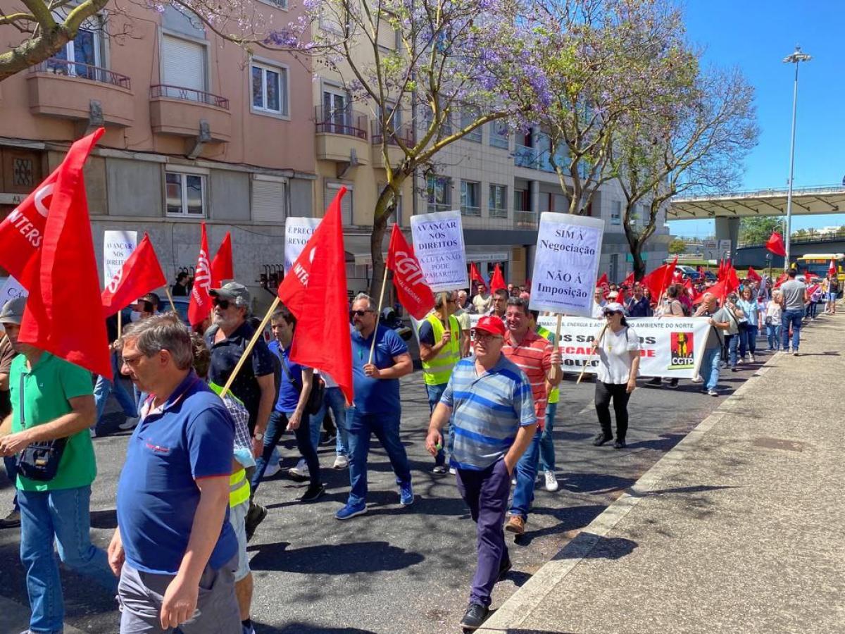 manifestación Lisboa