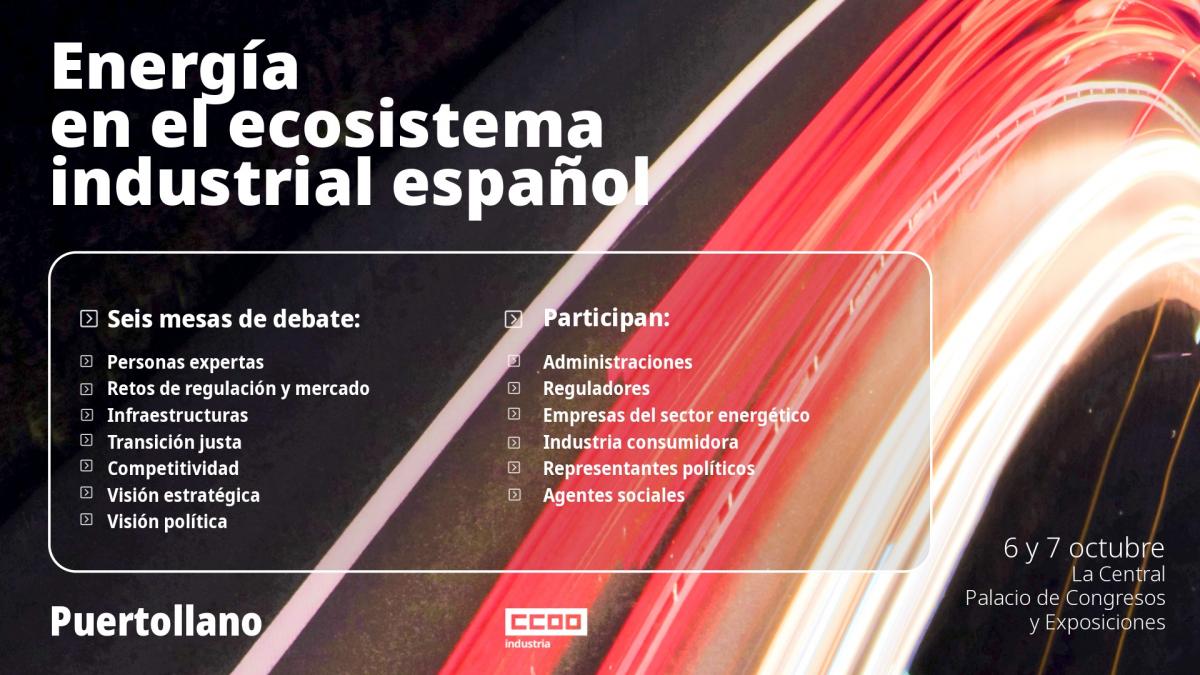 La sesión se estructura en seis mesas de debate y seis bloques de participantes