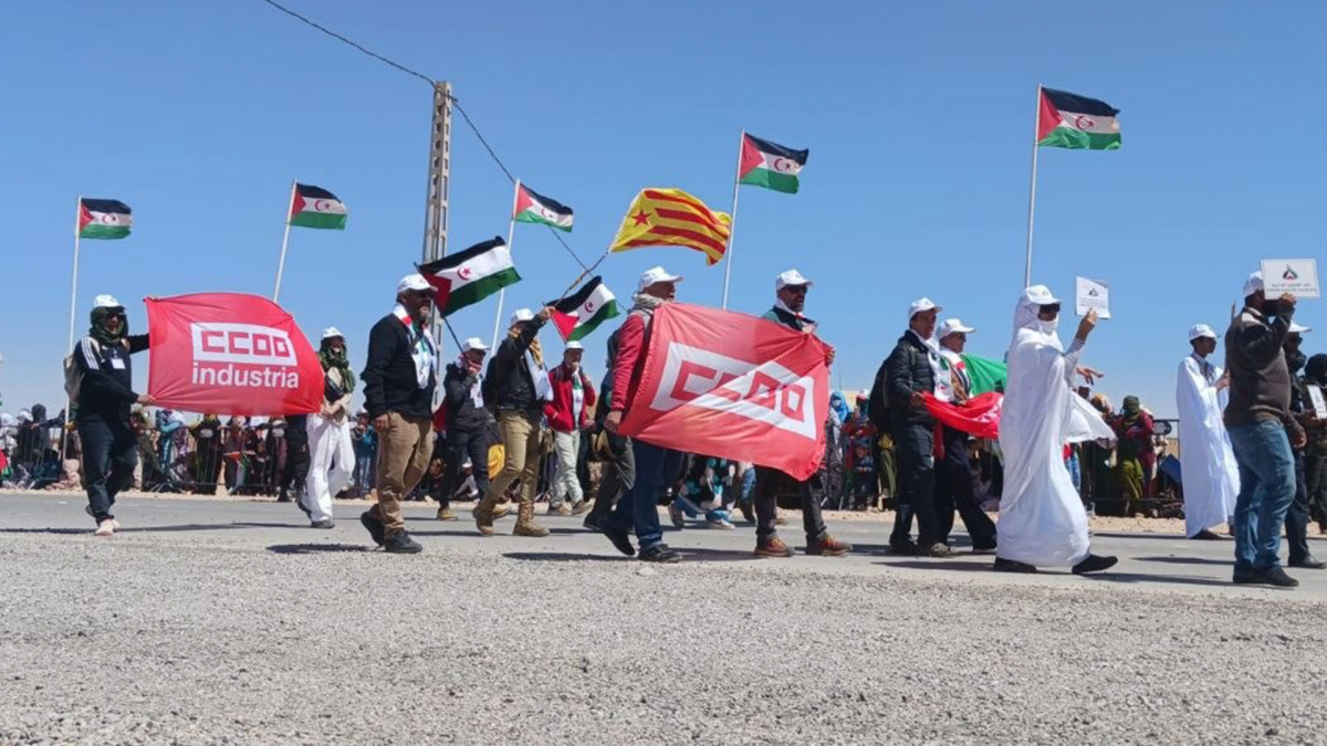 Delegación presente en Tinduf por el 50º aniversario de la RASD