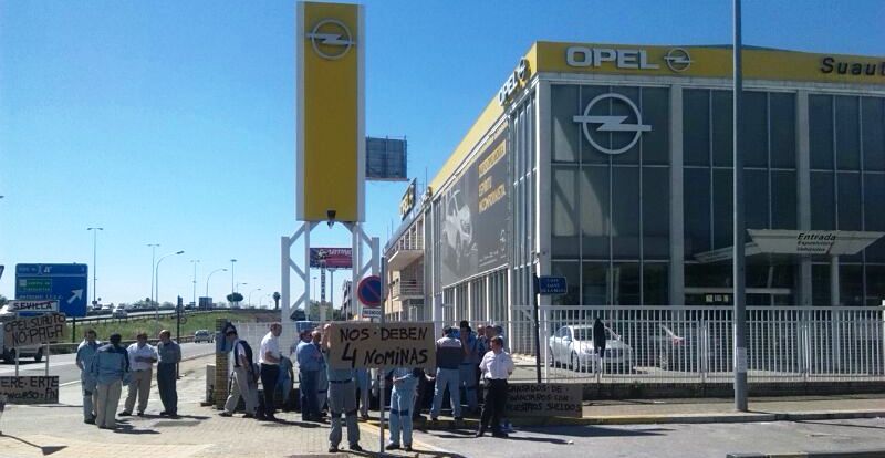 Plantilla de Suauto (OPEL) en Sevilla