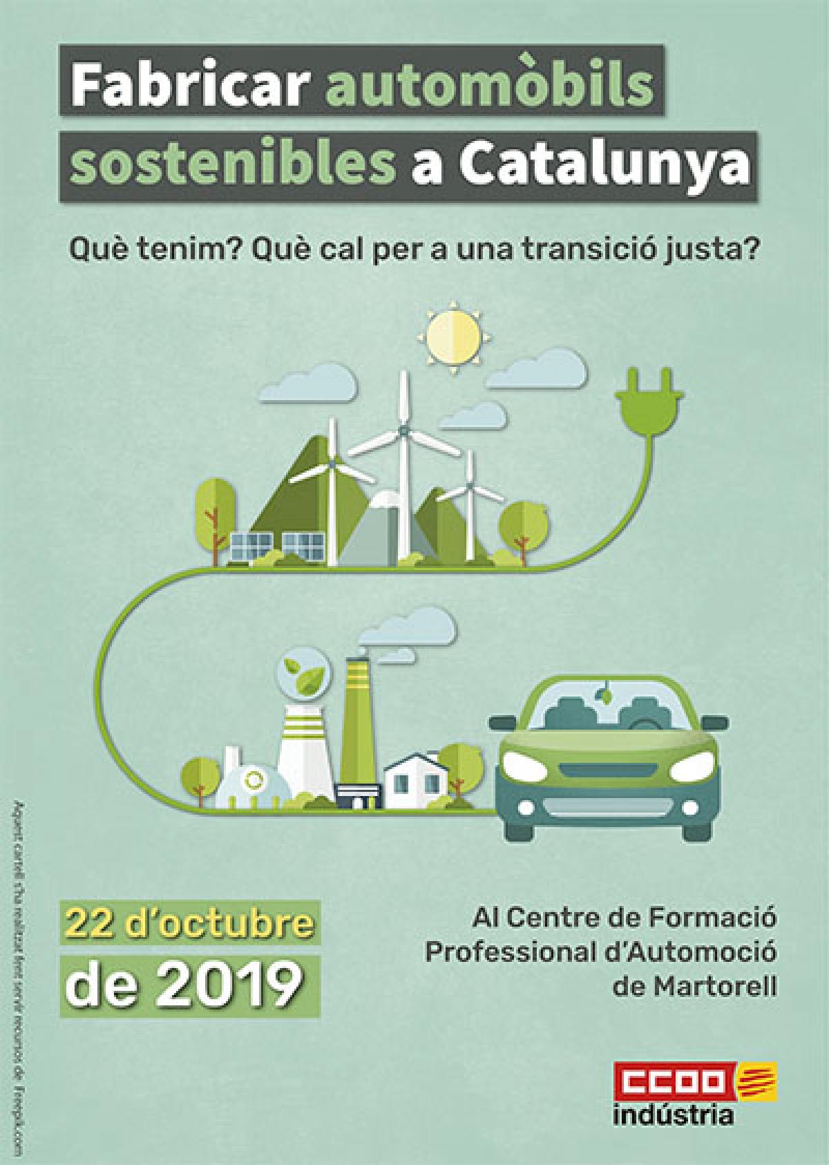 Cartel Jornadas del Auto en Catalunya