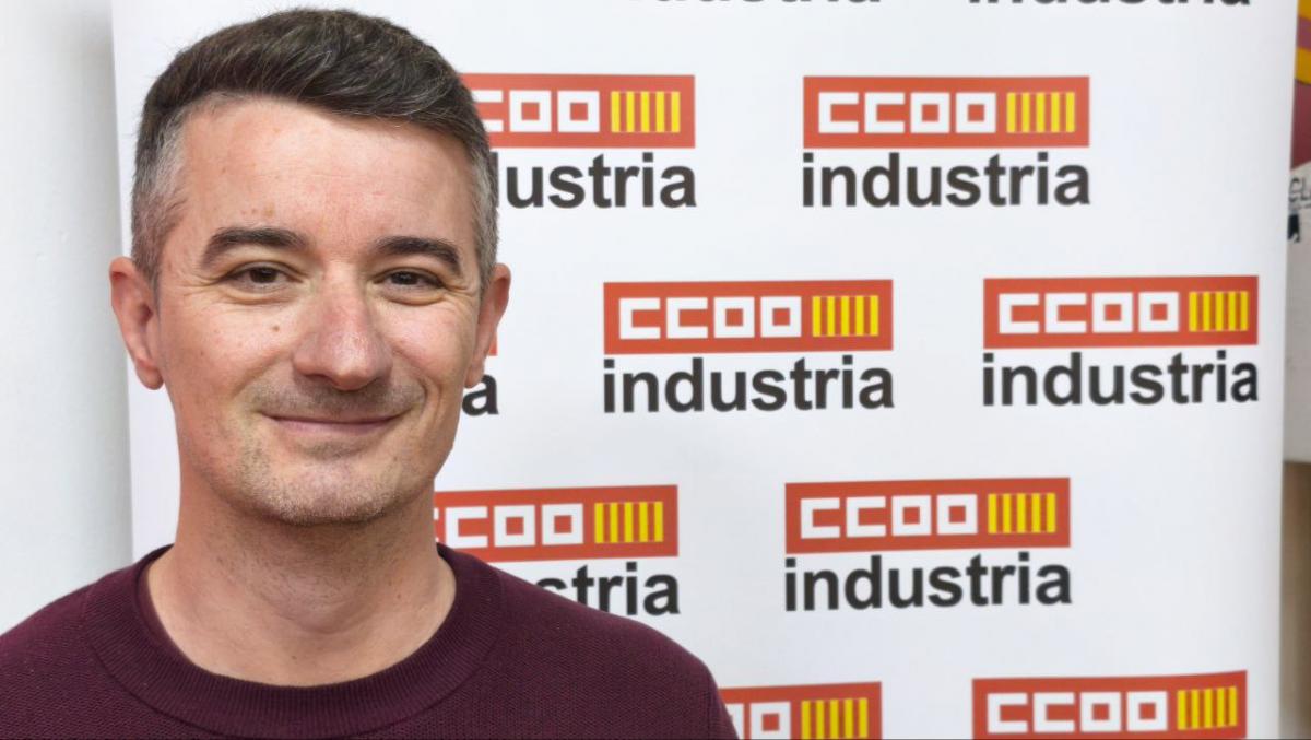 Vladimir Puerta. Nuevo coordinador de CCOO Industria Camp de Morvedre- Alt Palancia