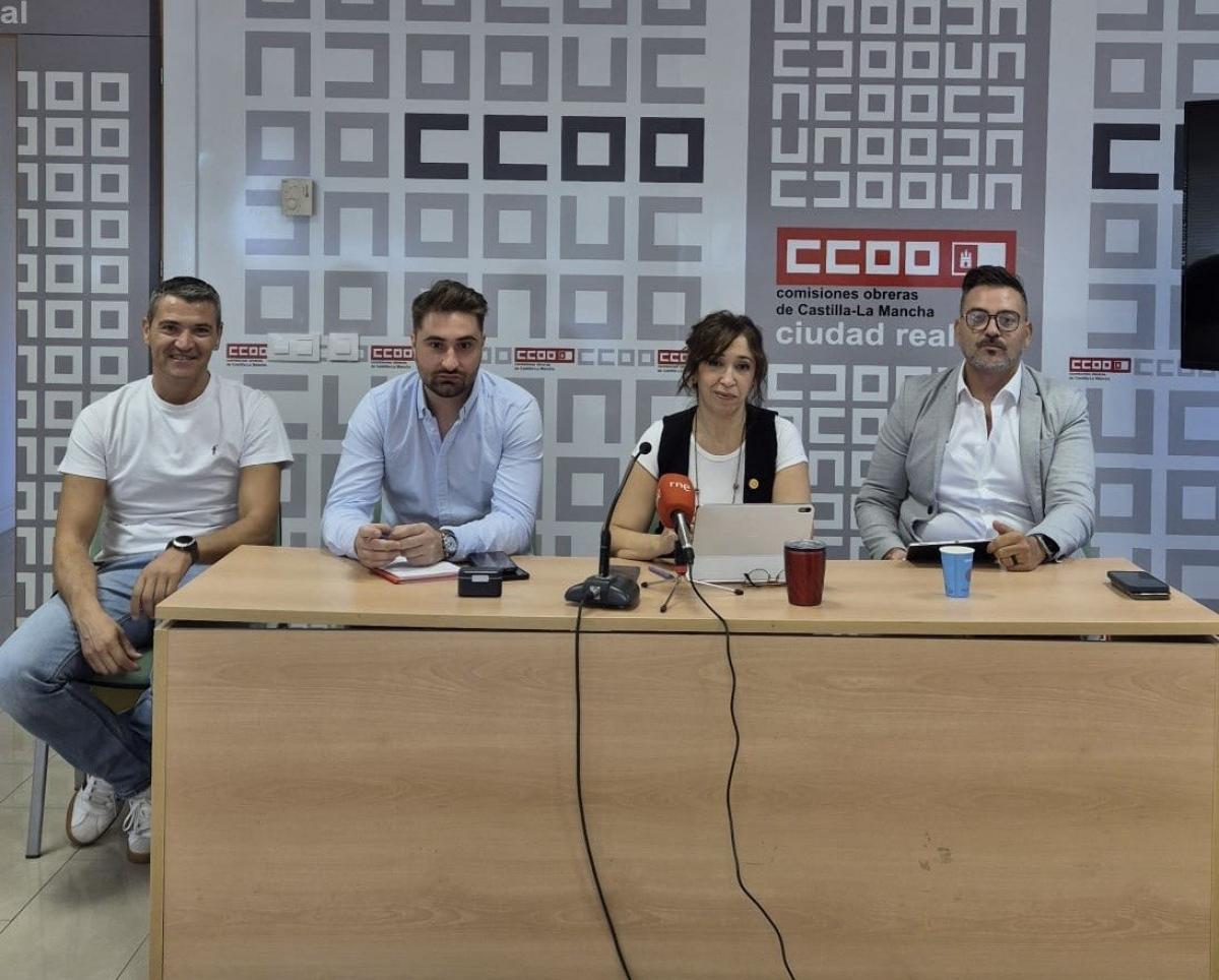 CCOO ha mostrado su apoyo al compañero delegado despedido