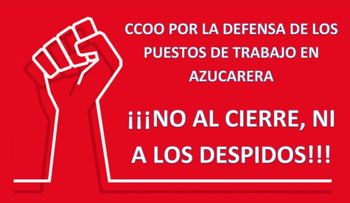 CCOO Industria CyL Trasladar a Yolanda Daz la Situacin de Azucarera