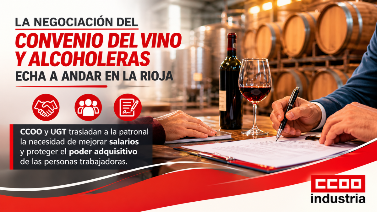 comienza la negociacion del convenio del vino y alcoholeras