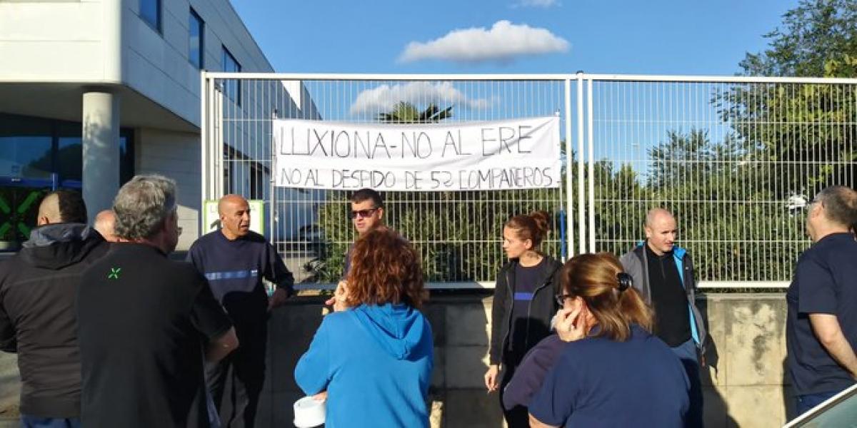 Concentracin trabajadores de Luxiona