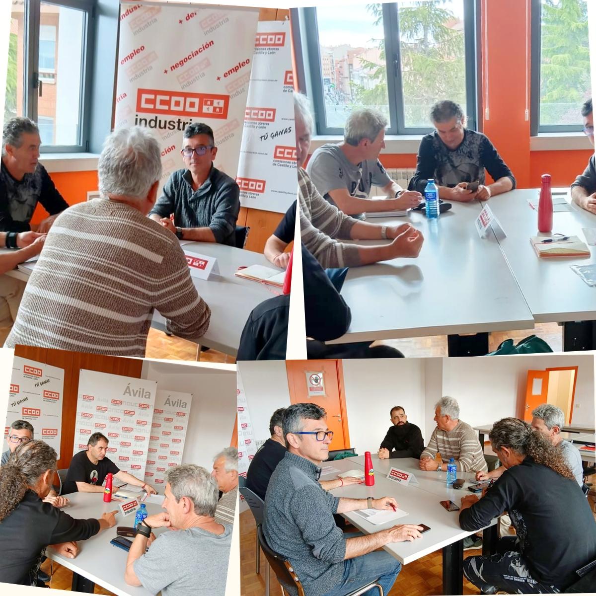 Encuentro de Secciones Sindicales de CCOO Industria Ávila