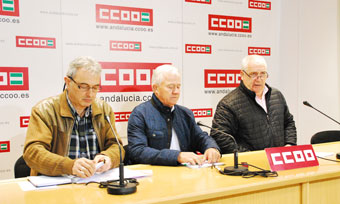 Rueda de prensa en Sevilla 