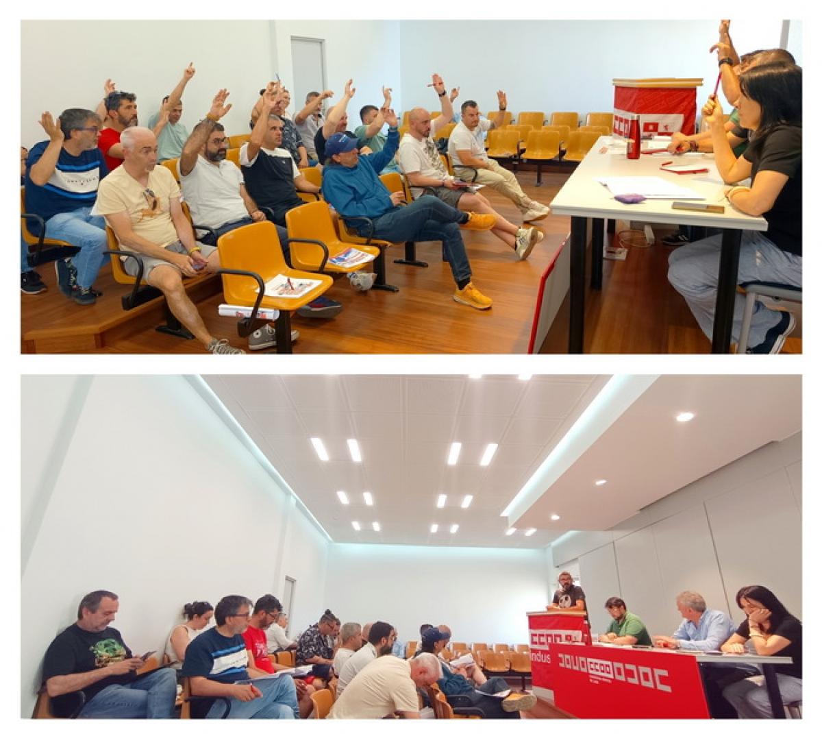 Realización del Consejo de CCOO Industria León