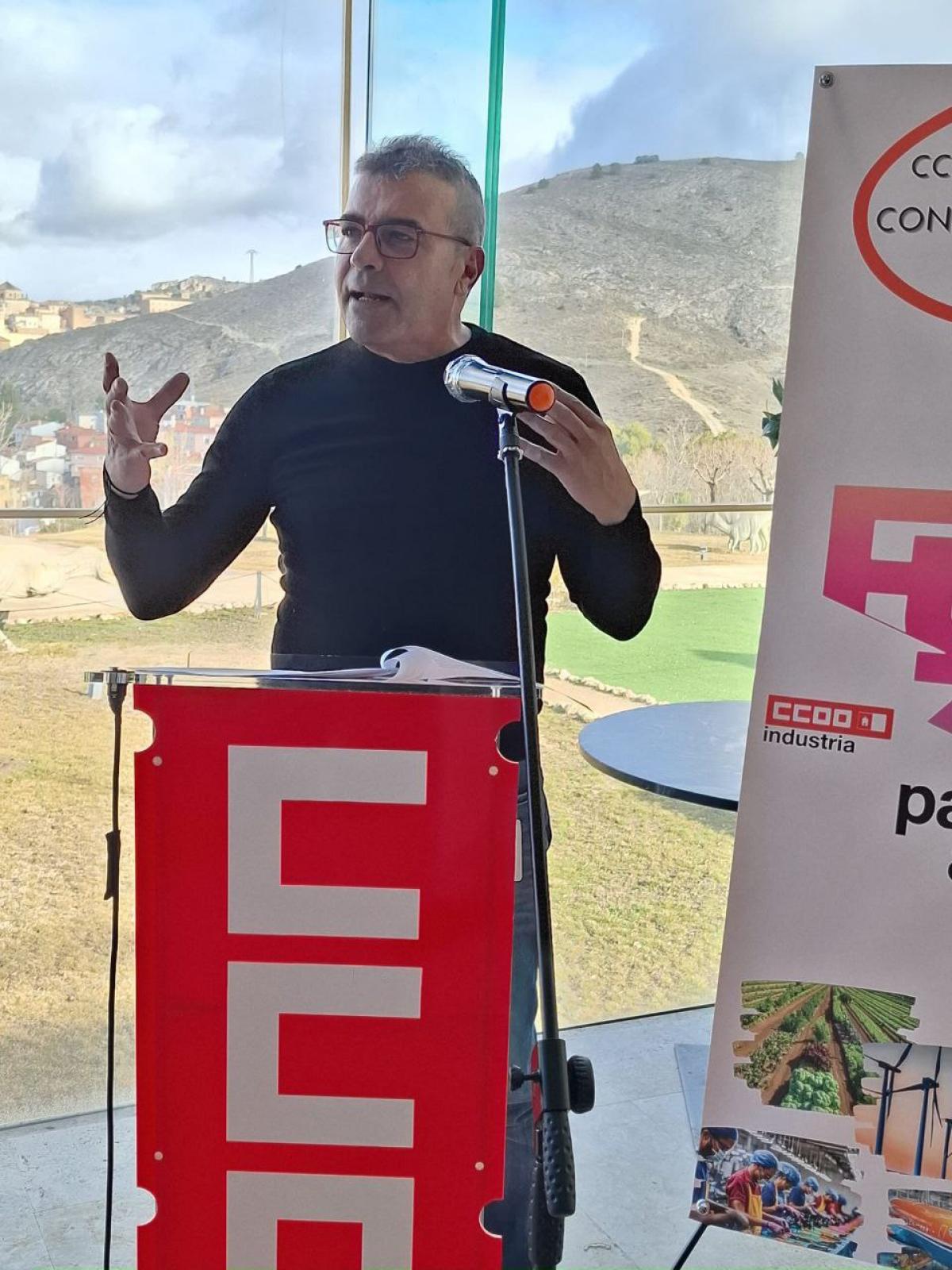 Pedro Lucas continuar al frente de Industria CCOO Cuenca