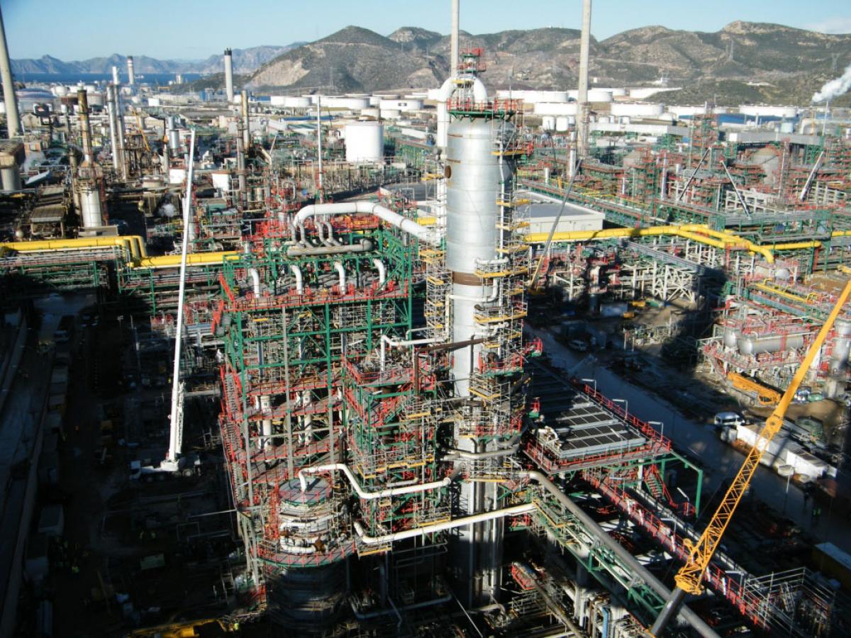Refinería de petróleo de Cartagena