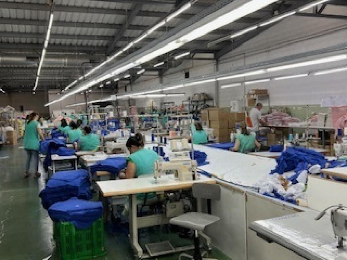 Taller que fabrica para Mango en el norte de Portugal