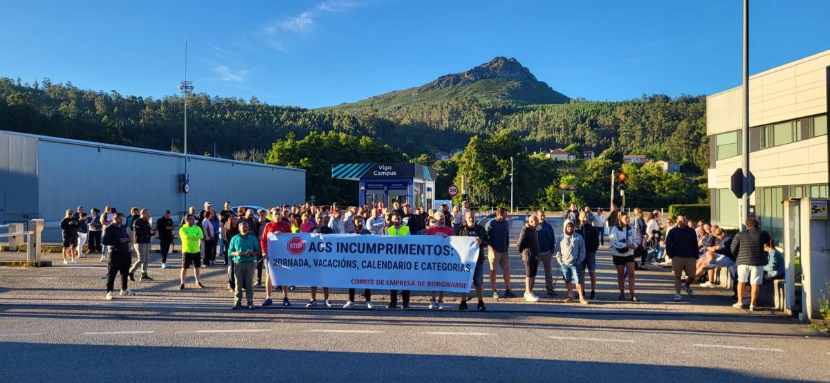 Concentracion do dia de onte