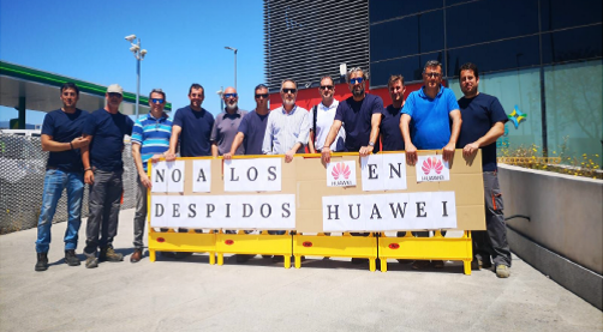 Movilizaciones en Huawei contra los despidos