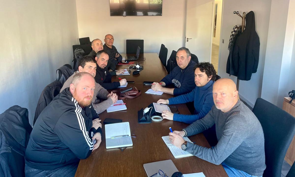 Coordinadora de CCOO en Gestamp en su reunión de ayer