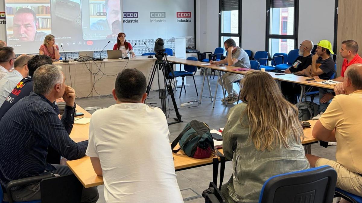 Reunión extraordinaria Sección Sindical Interempresas de FORVIA