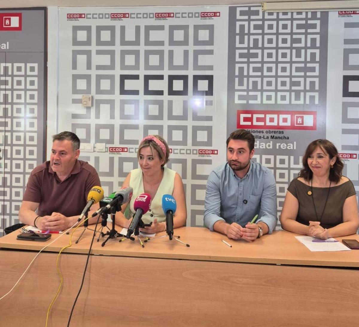 Rueda de prensa Convenio Vinícolas Ciudad Real.