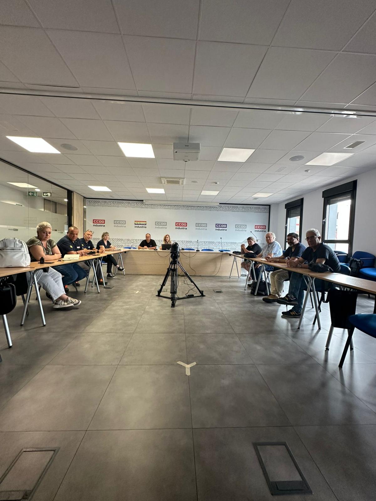 La Comisin Ejecutiva de CCOO Robert Bosch