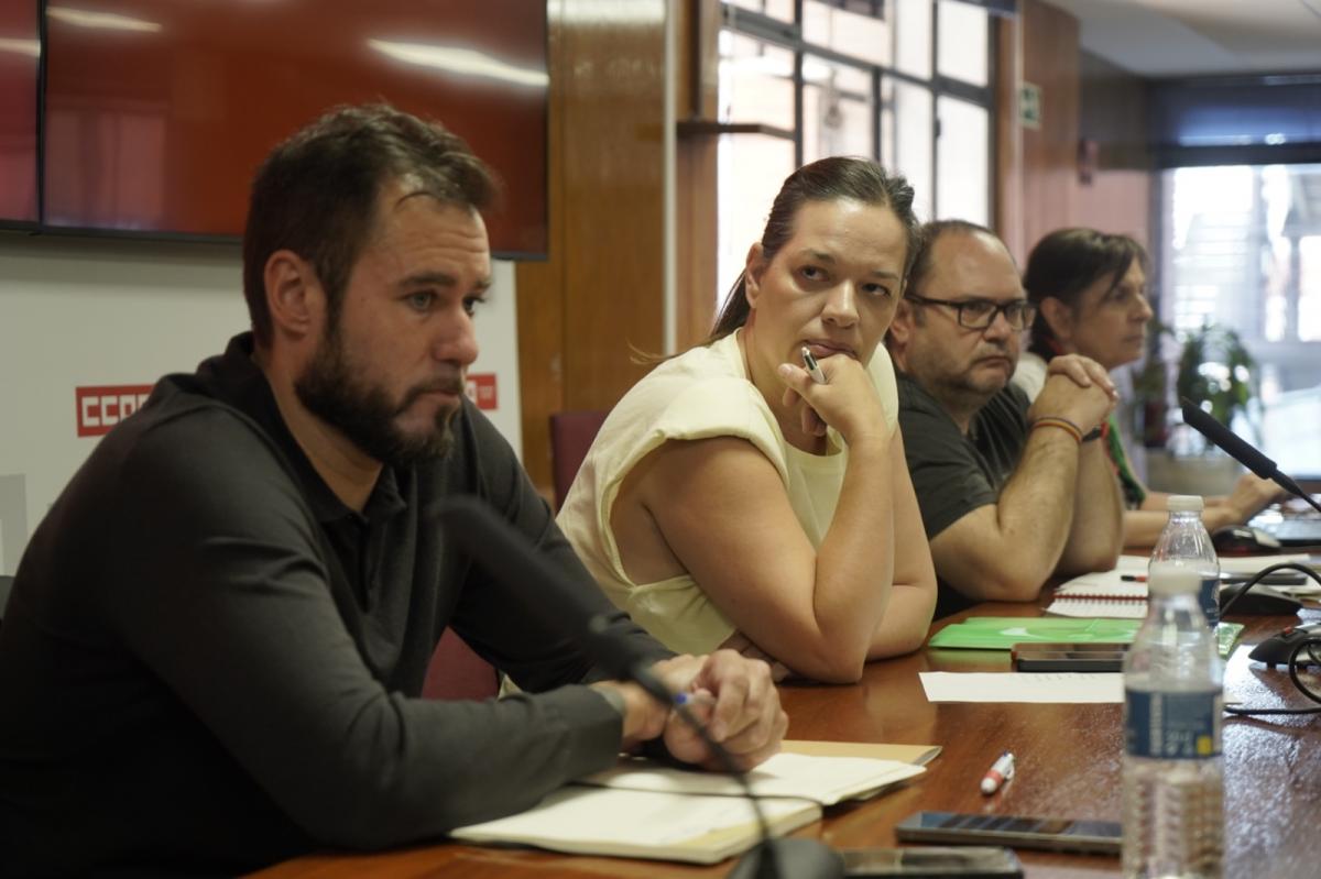 Consejo federal en la Sala 13 Rosas de CCOO de Madrid