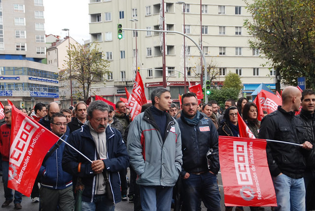 CCOO exige futuro para la factora de PSA en Vigo