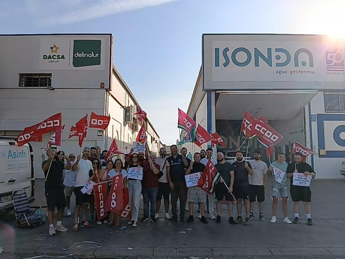 Huelga por la dignidad en las conservas vegetales