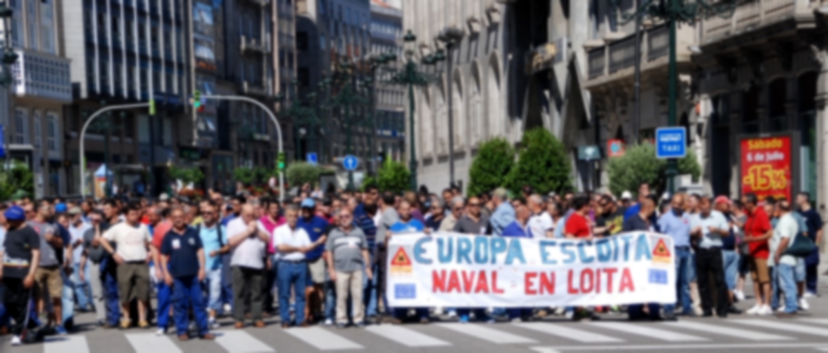  En el ao 2013 los trabajadores del naval protagonizaron un intenso calendario de protestas